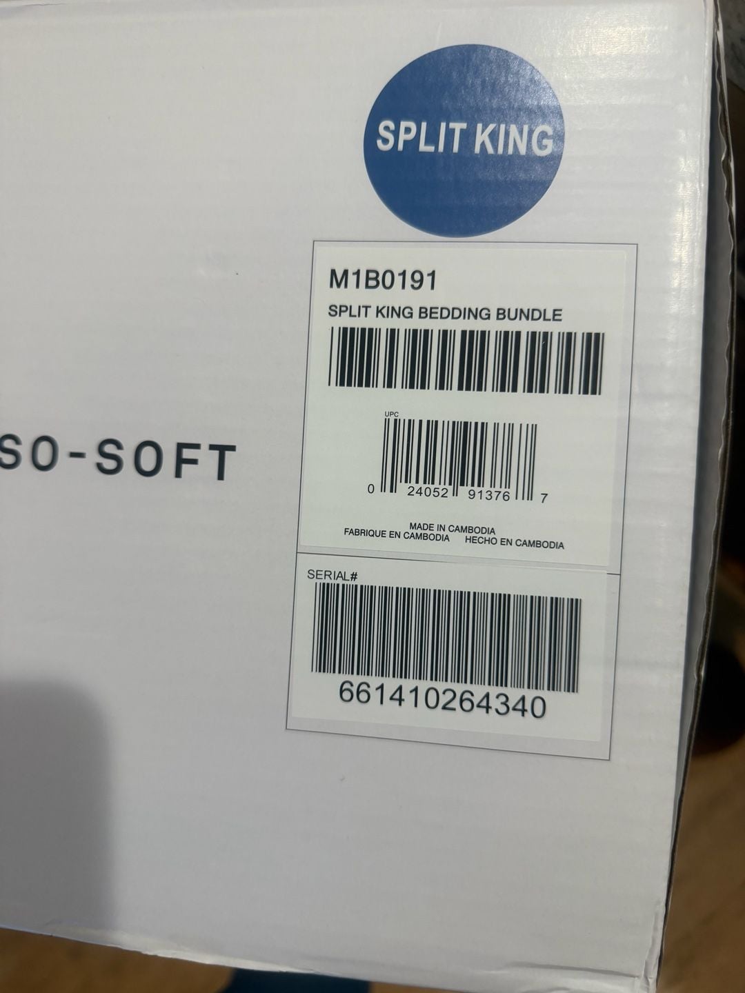 Resident Split King Bedding Bundle New 1