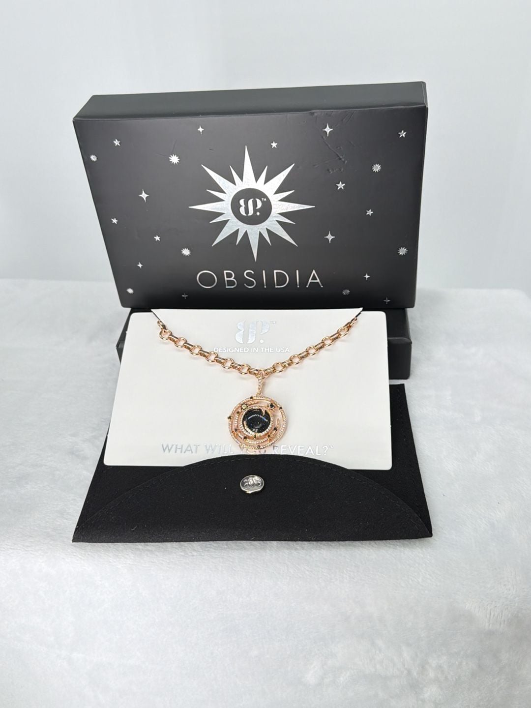 BP Obsidia Midnight Galaxy Glam Necklace 2