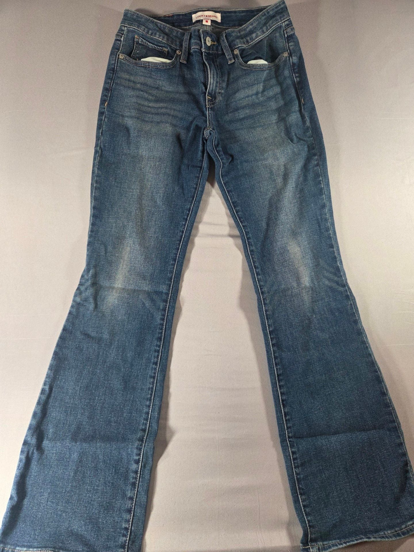 Lucky Brand Bootcut Jeans Size 8/29 R Blue Denim 2