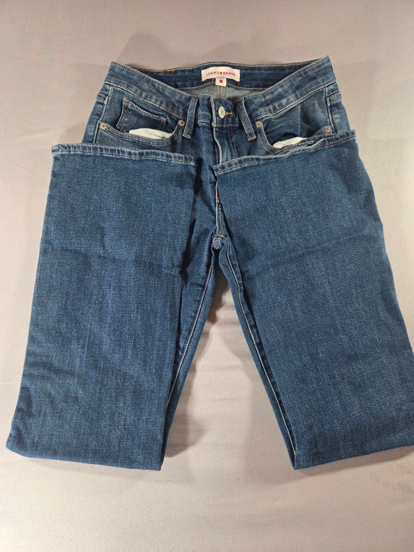 Lucky Brand Bootcut Jeans Size 8/29 R Blue Denim 3