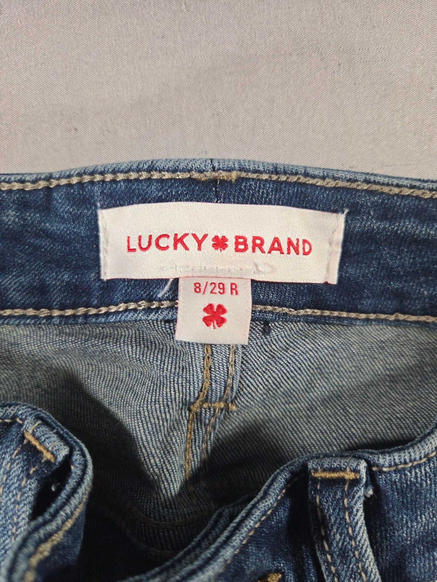 Lucky Brand Bootcut Jeans Size 8/29 R Blue Denim 7