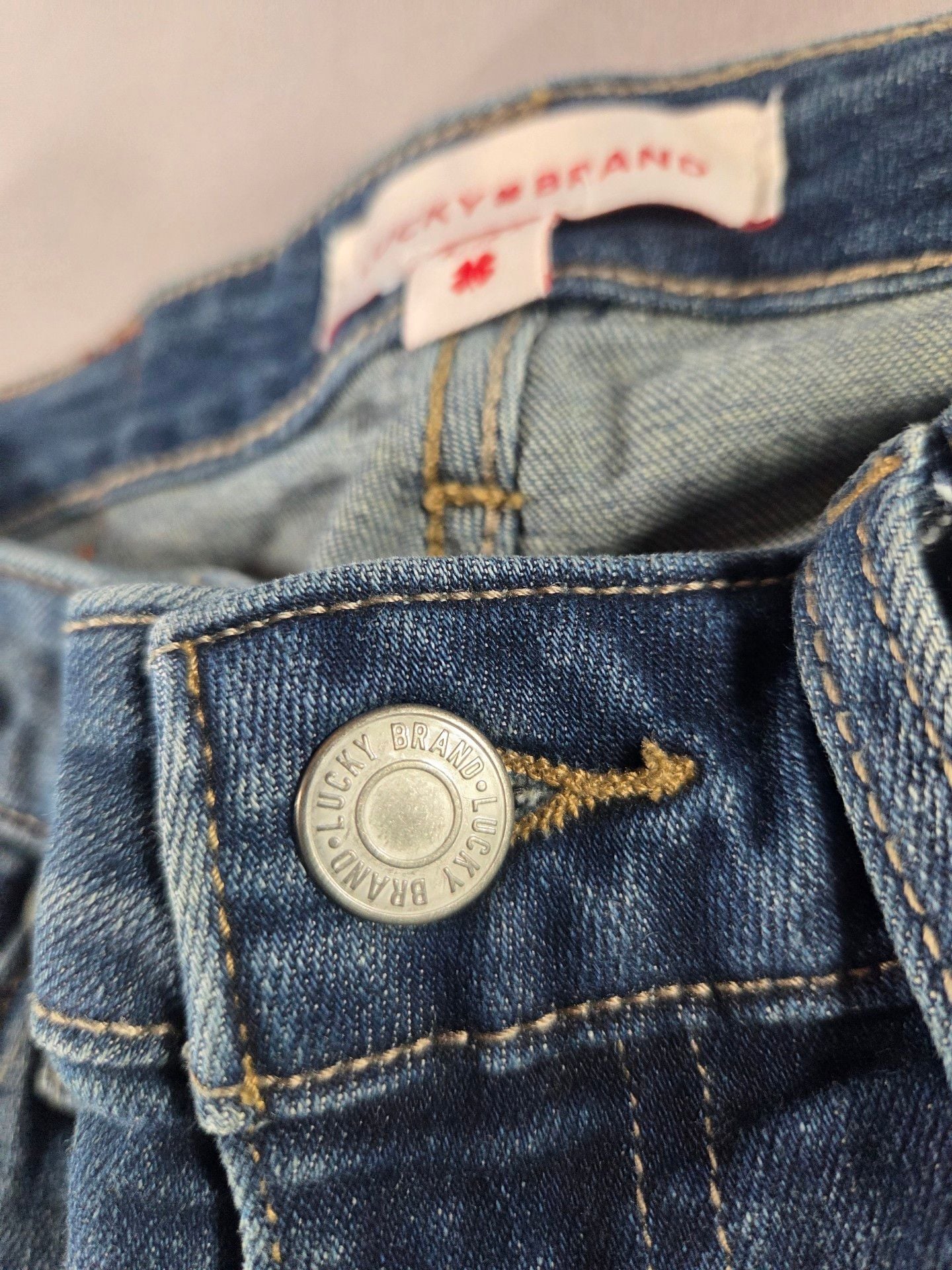 Lucky Brand Bootcut Jeans Size 8/29 R Blue Denim 10