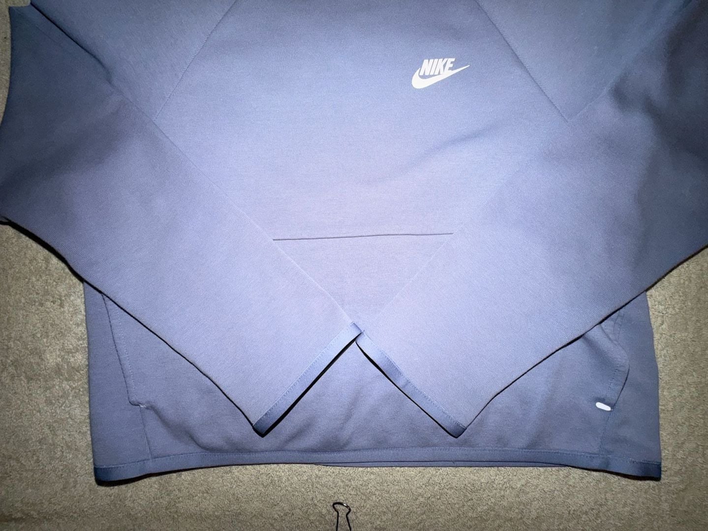 Nike Sportswear Tech Fleece Hoodie Size S Periwinkle Blue 4