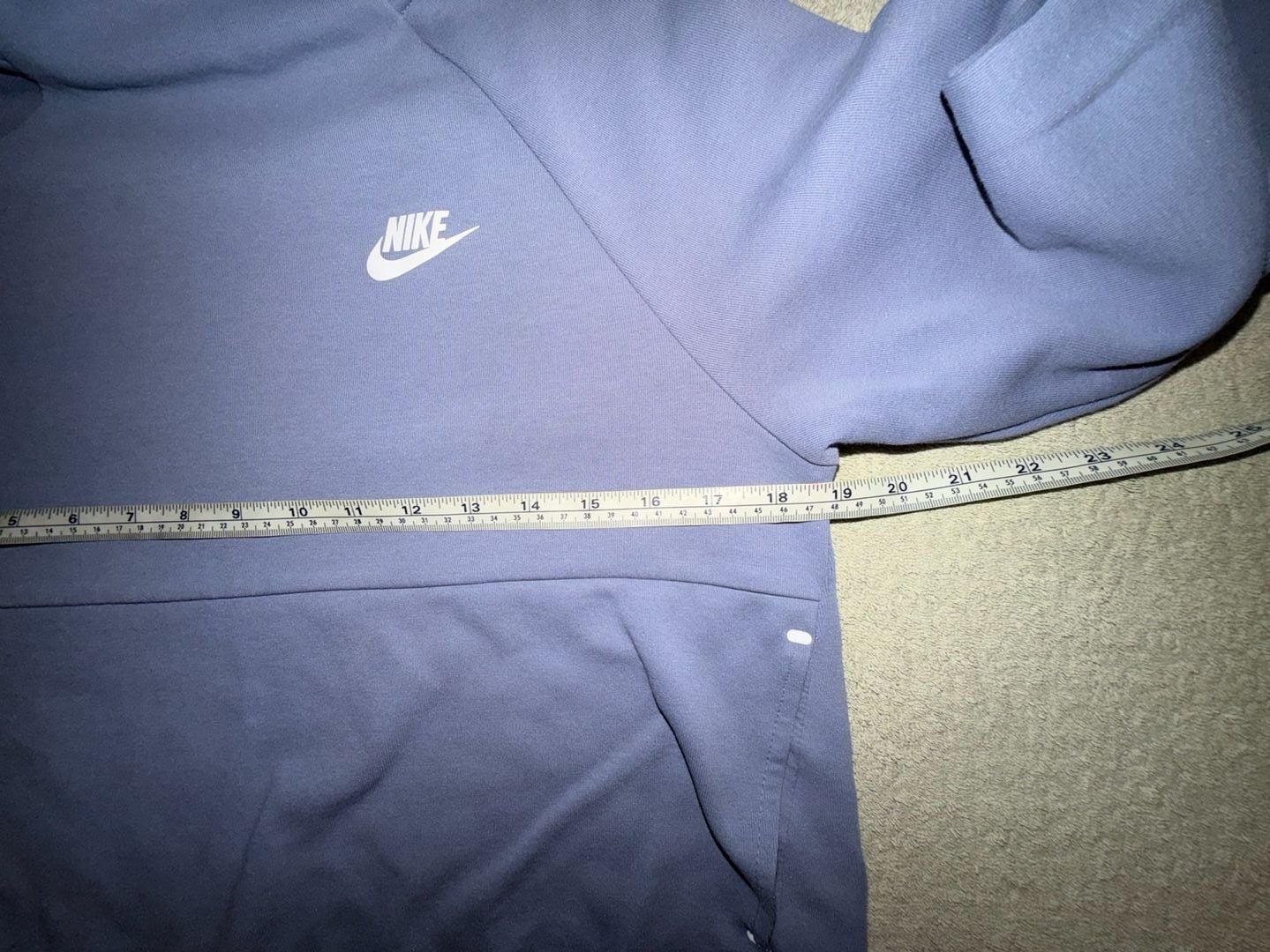 Nike Sportswear Tech Fleece Hoodie Size S Periwinkle Blue 8