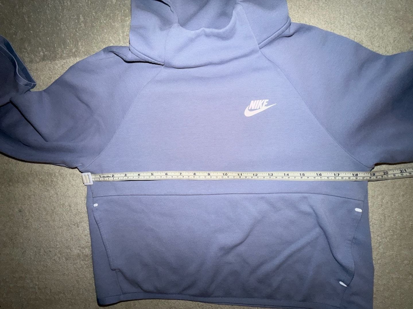 Nike Sportswear Tech Fleece Hoodie Size S Periwinkle Blue 7