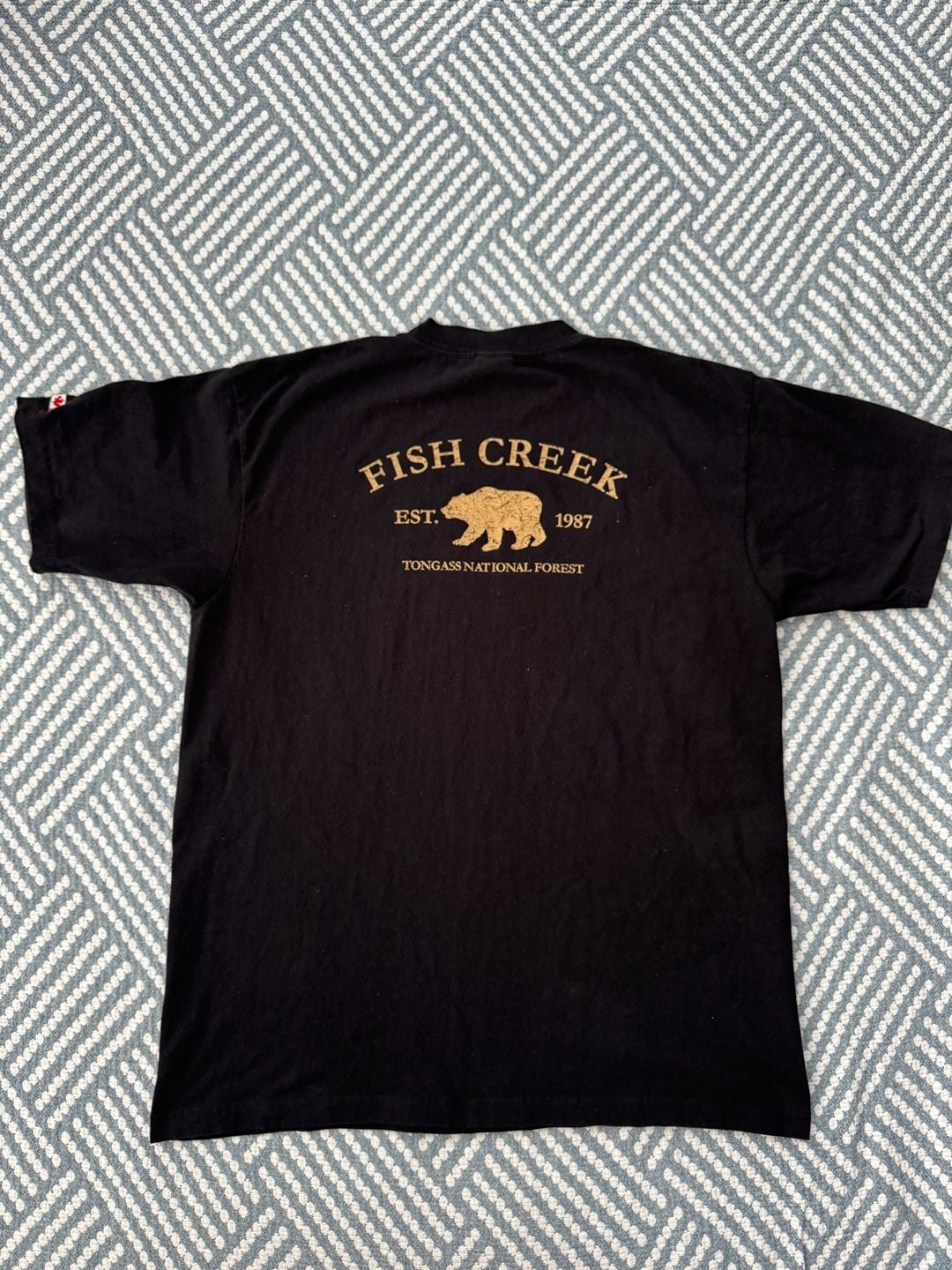 Lago Hyder Alaska Stewart B.C. T-Shirt Black 7