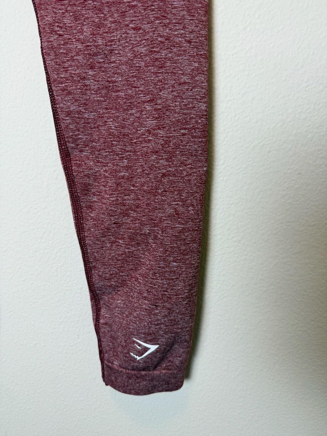 Gymshark Adapt Ombre Seamless Leggings Size S Burgundy 6