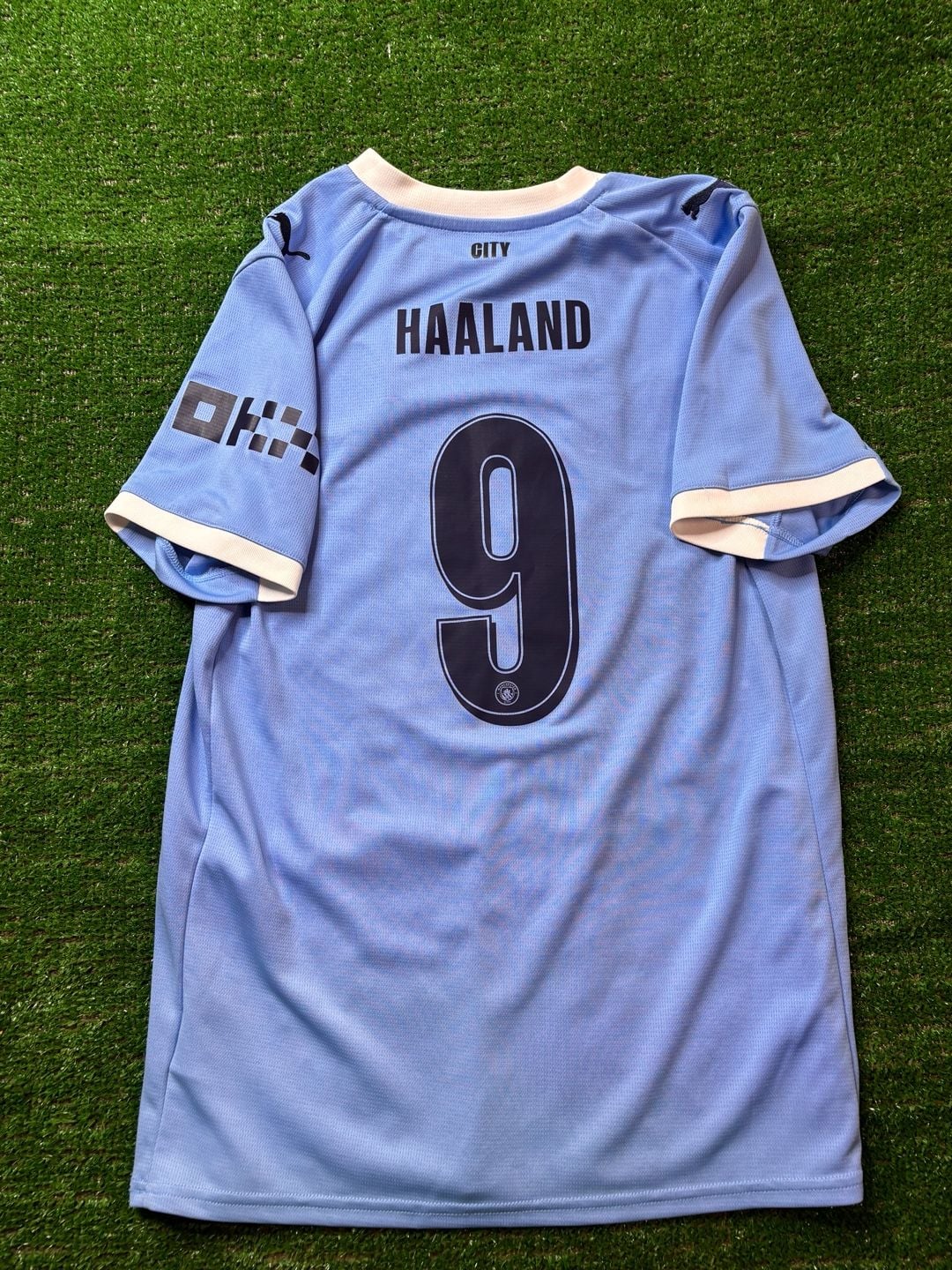 Puma Manchester City Haaland 9 Jersey Light Blue DryCell 7