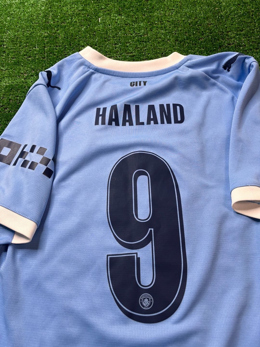 Puma Manchester City Haaland 9 Jersey Light Blue DryCell 8