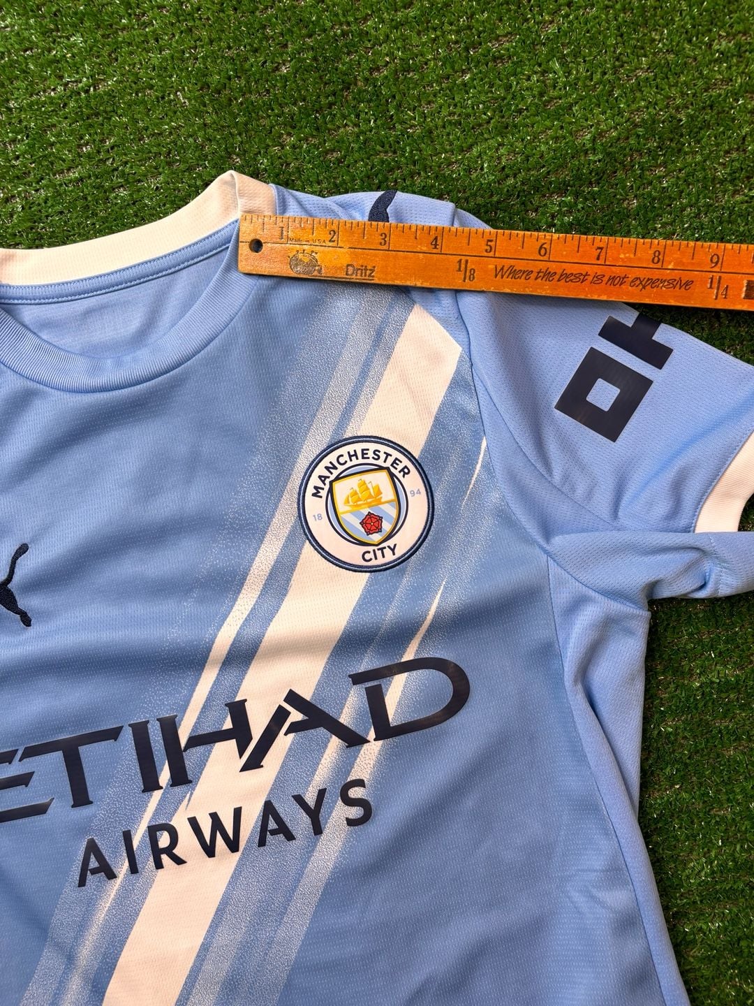 Puma Manchester City Haaland 9 Jersey Light Blue DryCell 11