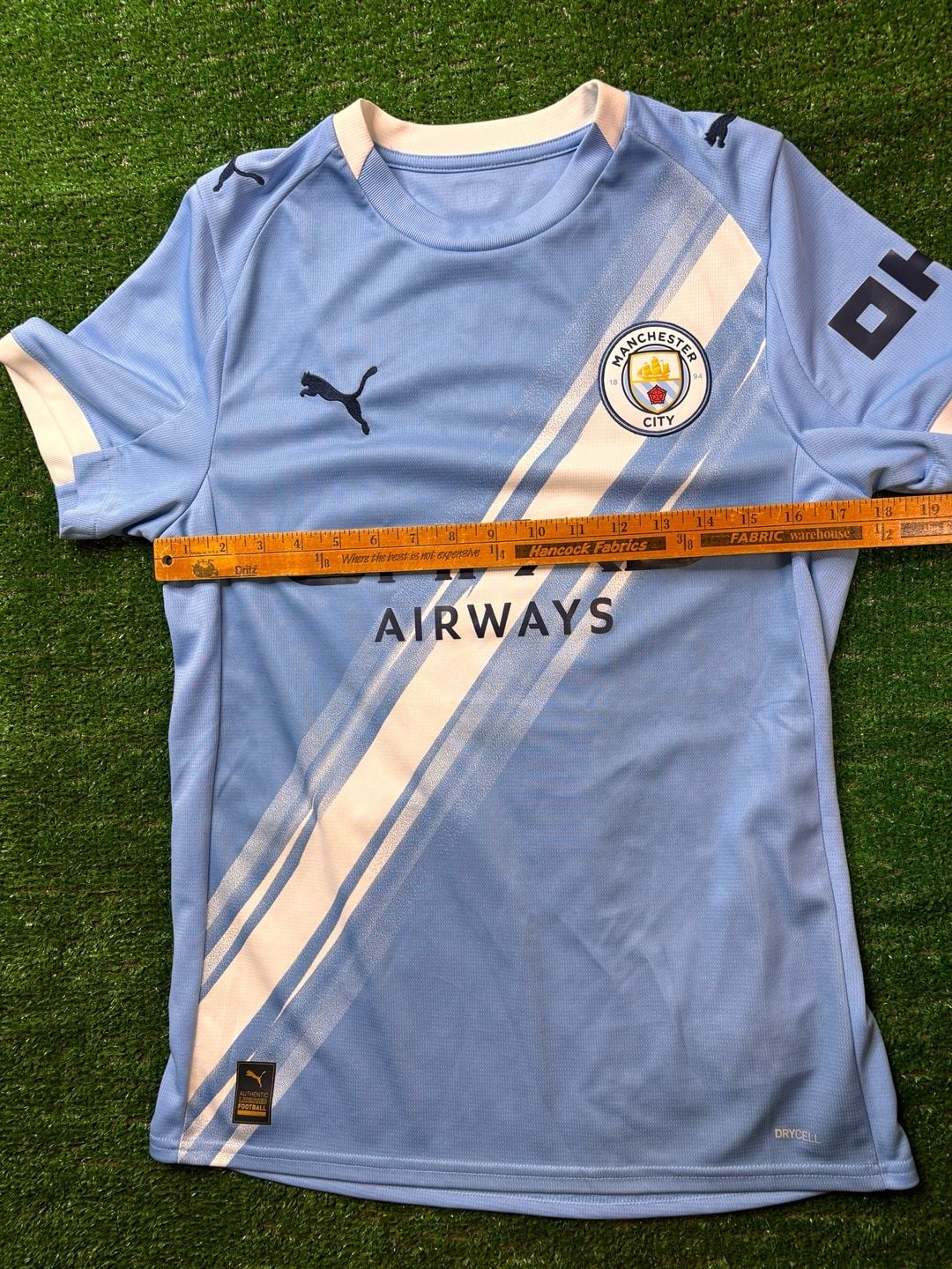 Puma Manchester City Haaland 9 Jersey Light Blue DryCell 12