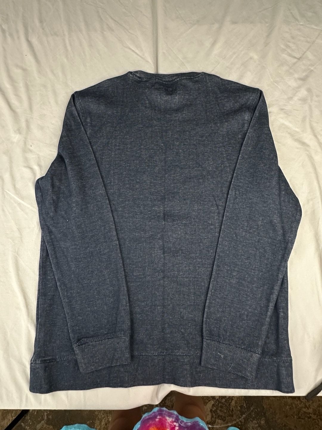 Legacy Copper & Oak Supply Co Thermal Shirt Size XL Blue Crewneck 8