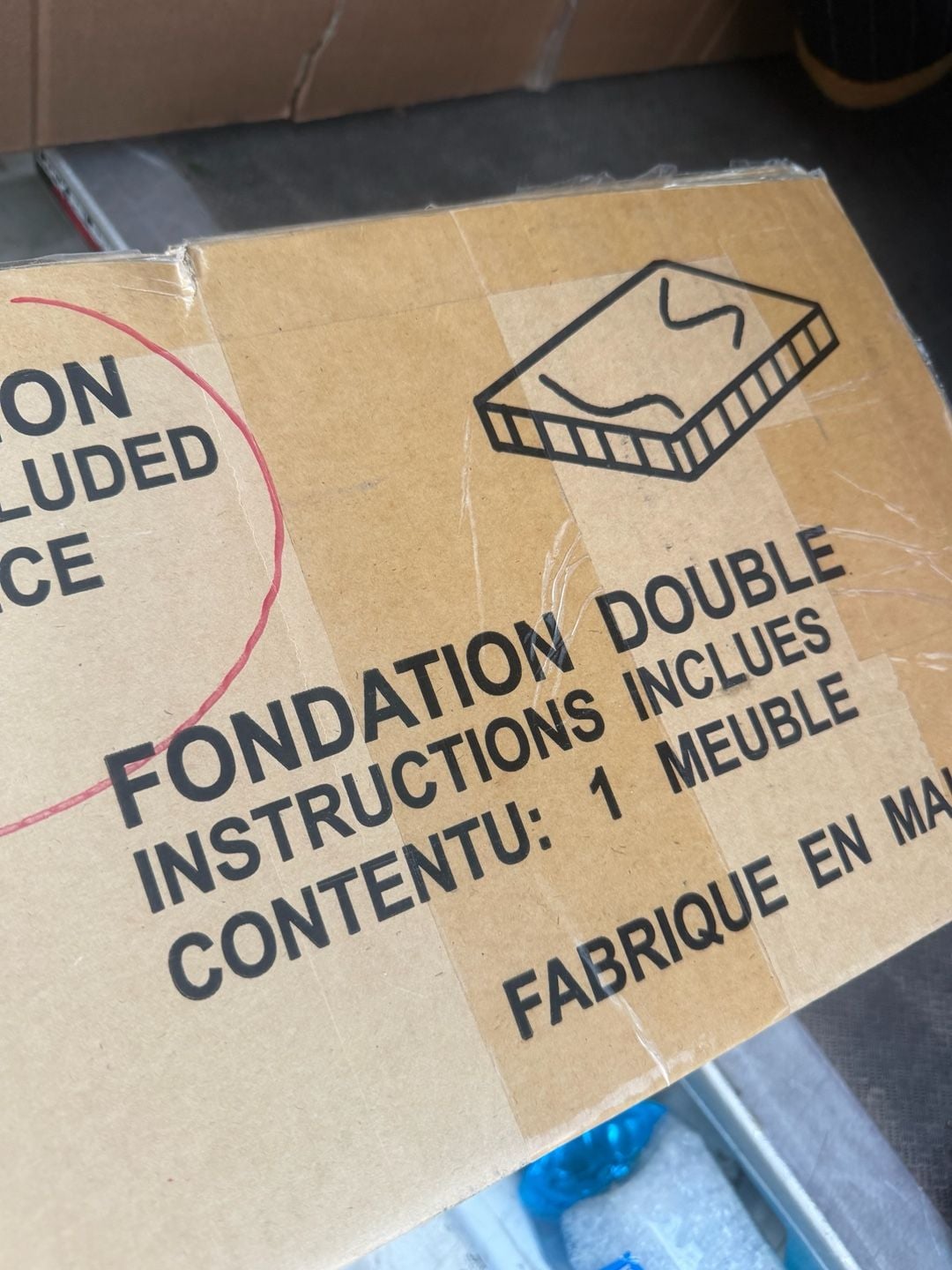 Ashley Furniture M78X72 Foundation M78X72 2