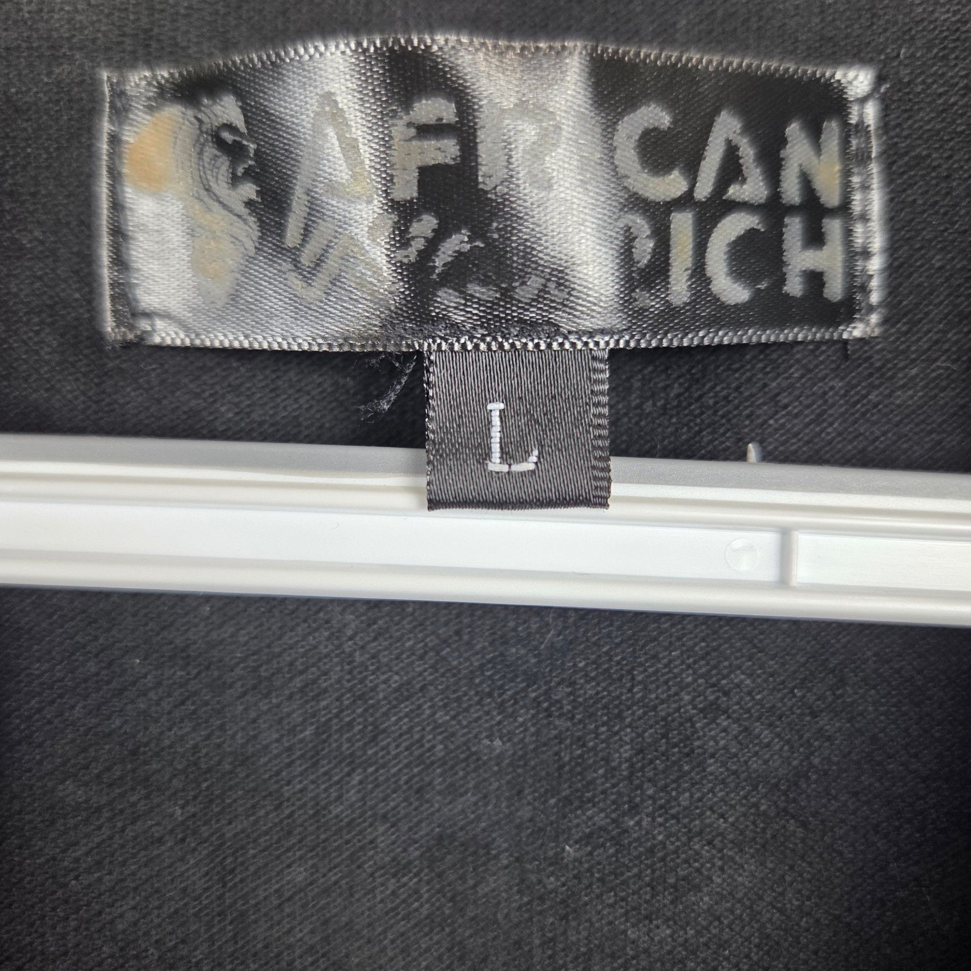 African Rich Polo Shirt Size L Black 6