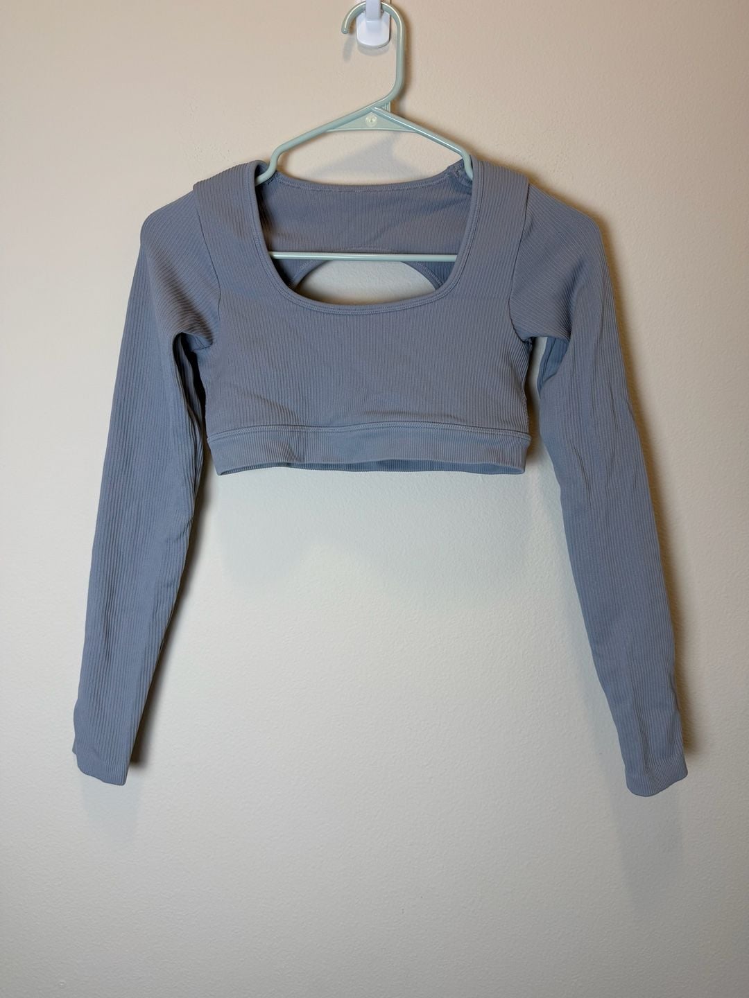 Summer Salt Ribbed Active Shrug Long Sleeve Top 2