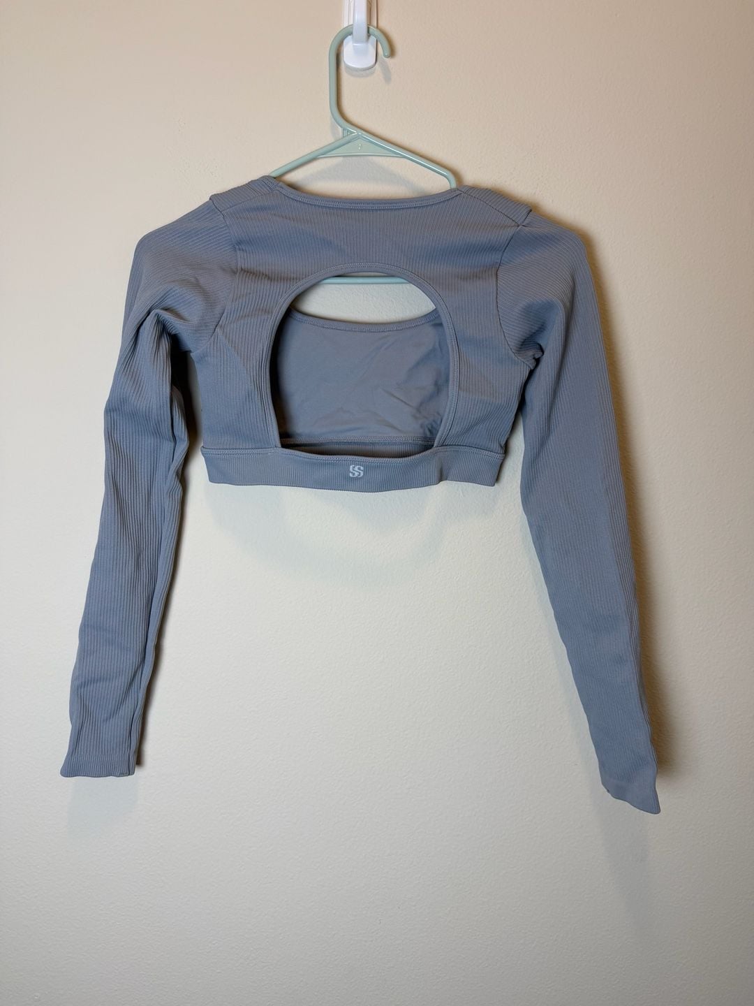 Summer Salt Ribbed Active Shrug Long Sleeve Top 3