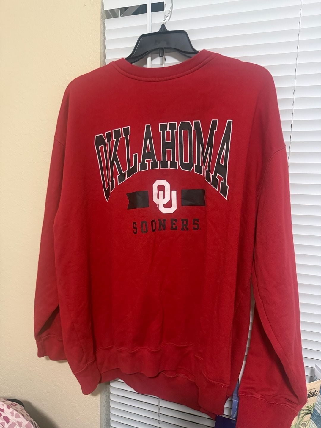 Profile Varsity Oklahoma Sooners Sweatshirt Size 3XL Red Crewneck 3