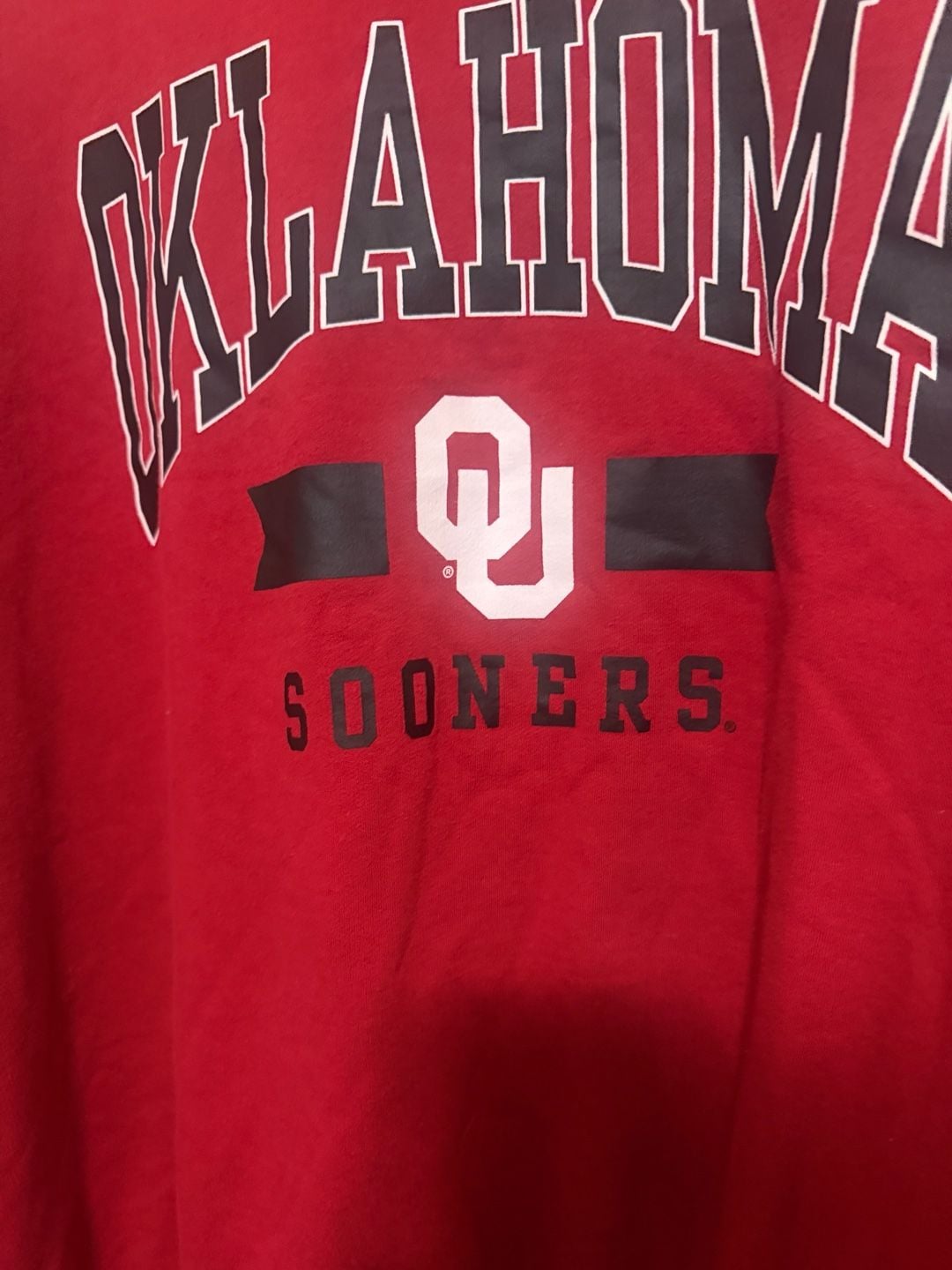 Profile Varsity Oklahoma Sooners Sweatshirt Size 3XL Red Crewneck 4