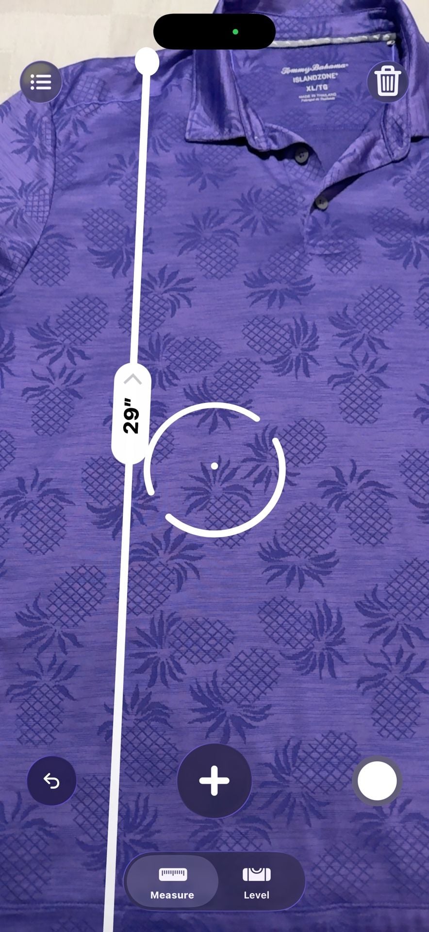 Tommy Bahama IslandZone Polo Size XL Purple Pineapple Print 7