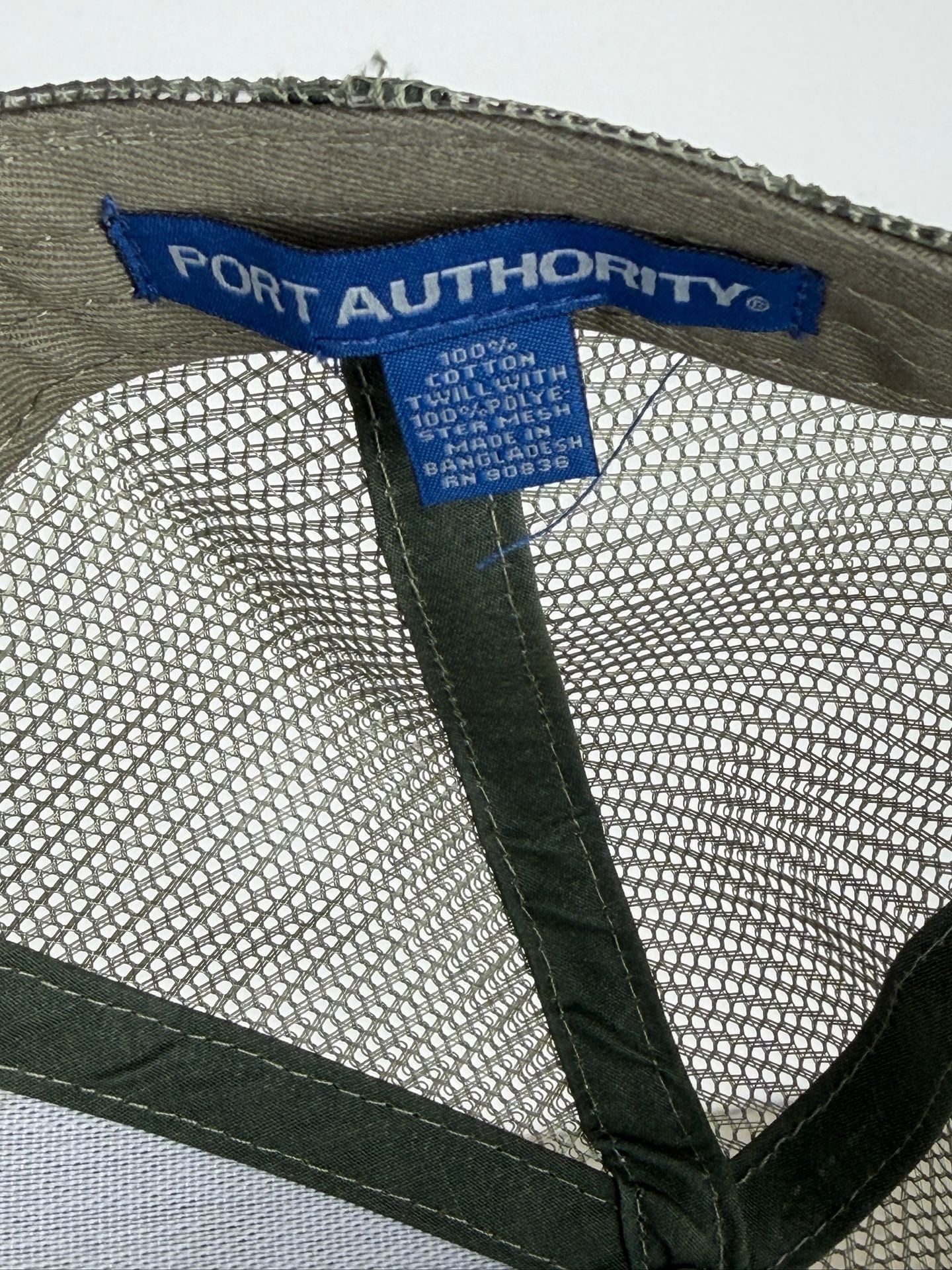 Port Authority Florida Map Trucker Hat Green Mesh Patch 5
