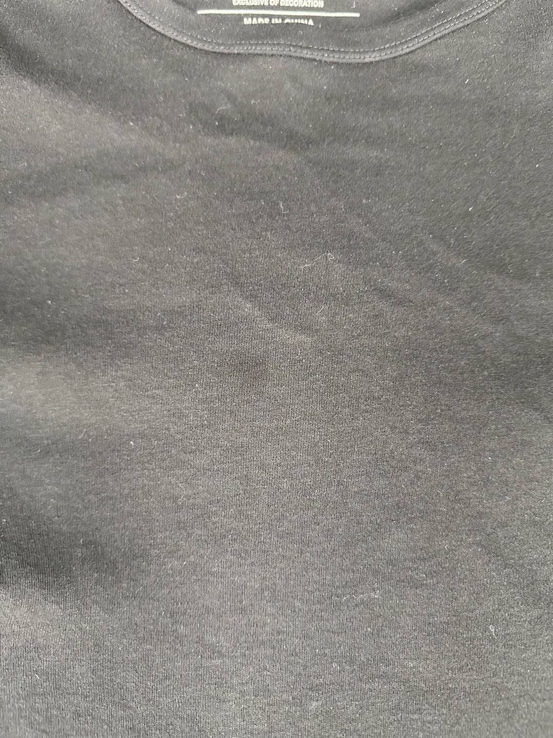 Banana Republic Luxe Touch Performance Tee Size L Black 3