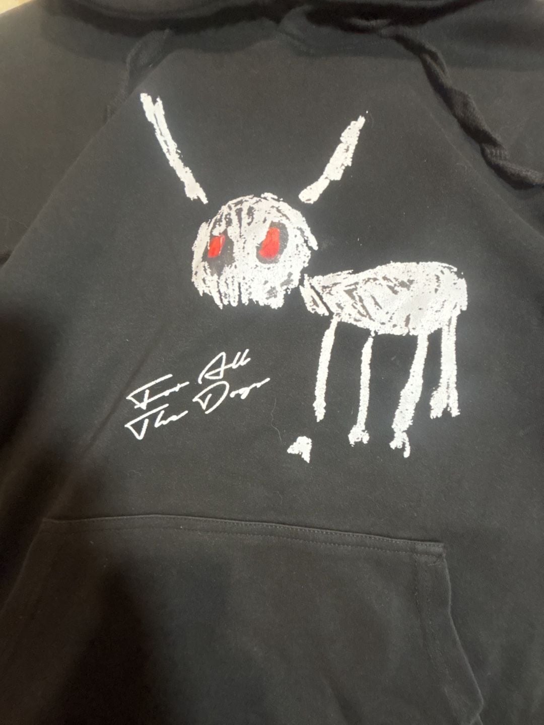 Drake For All The Dogs Hoodie Black Graphic Hip Hop Rap 3
