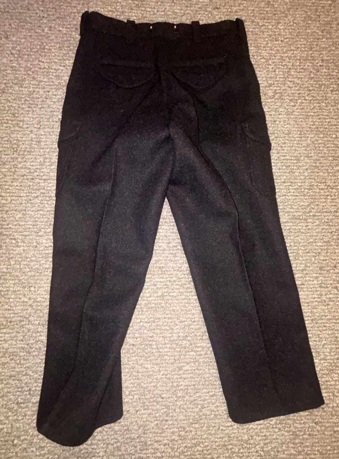 Filson Mackinaw Wool Field Pants Charcoal Black 5