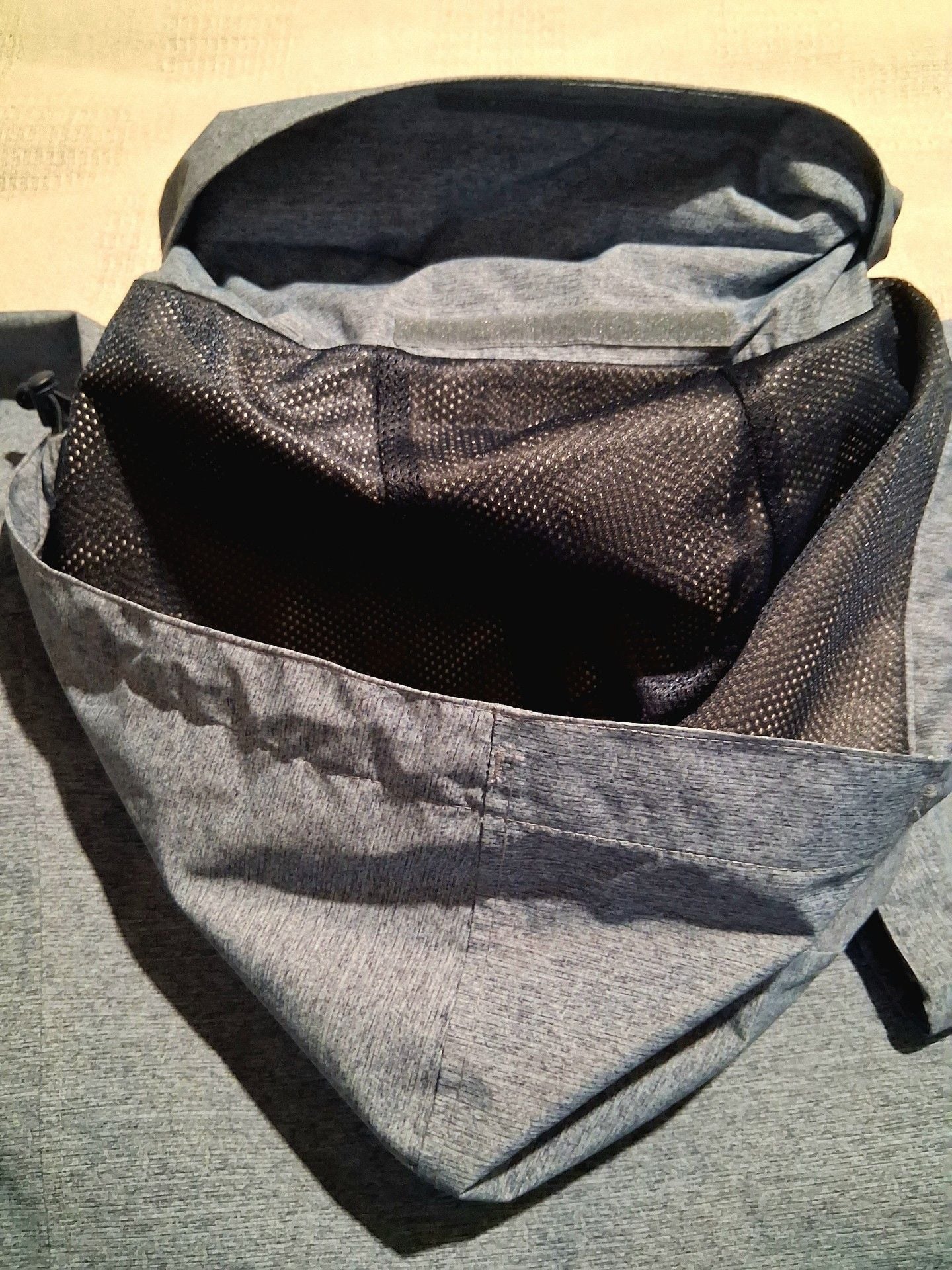 Eddie Bauer WeatherEdge Rain Jacket Blue Heathered Size M 7