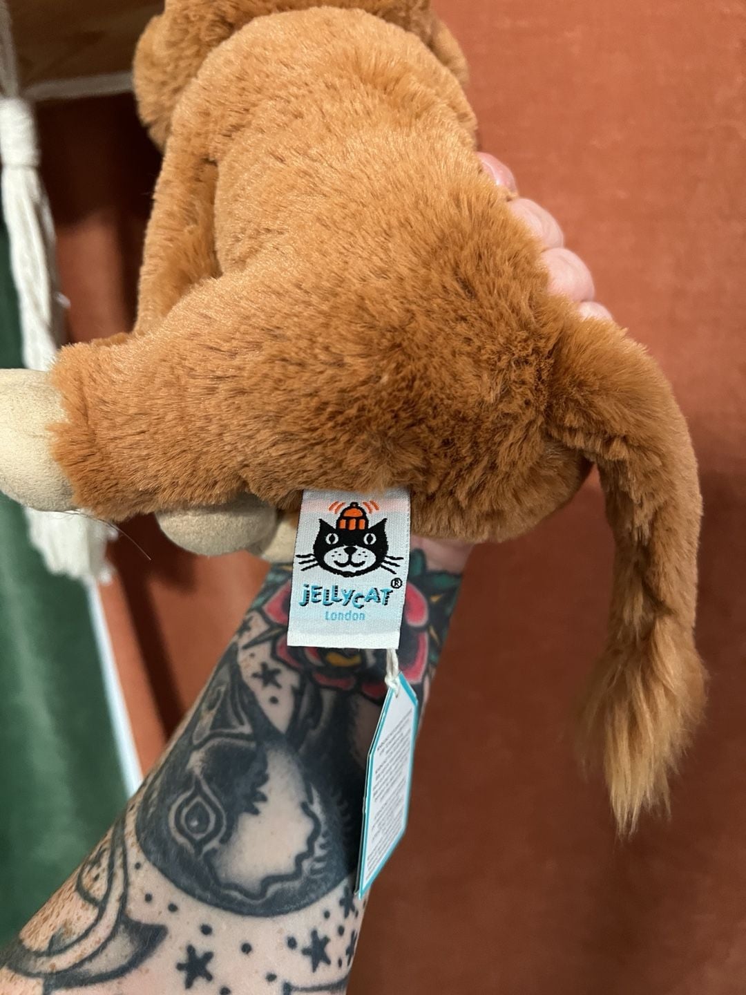 Jellycat Small Callie Cow Plush 8 Inches Brown Retired 2
