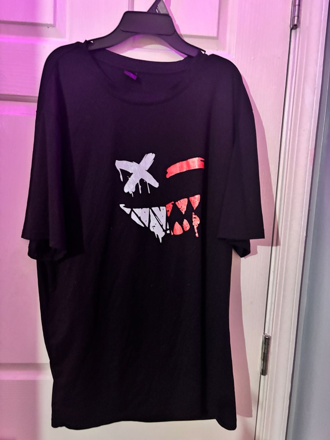 Men's Monster Smile Graphic 2 Piece Outfit Black XL 2