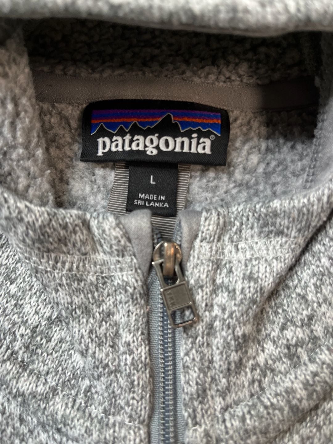 Patagonia Better Sweater Fleece Jacket Size L Gray 2
