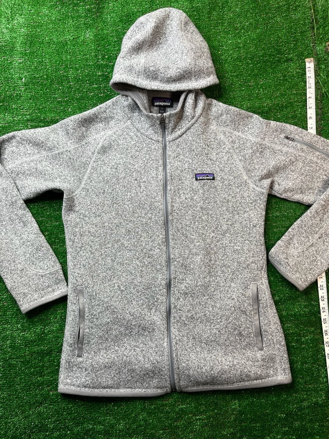 Patagonia Better Sweater Fleece Jacket Size L Gray 3