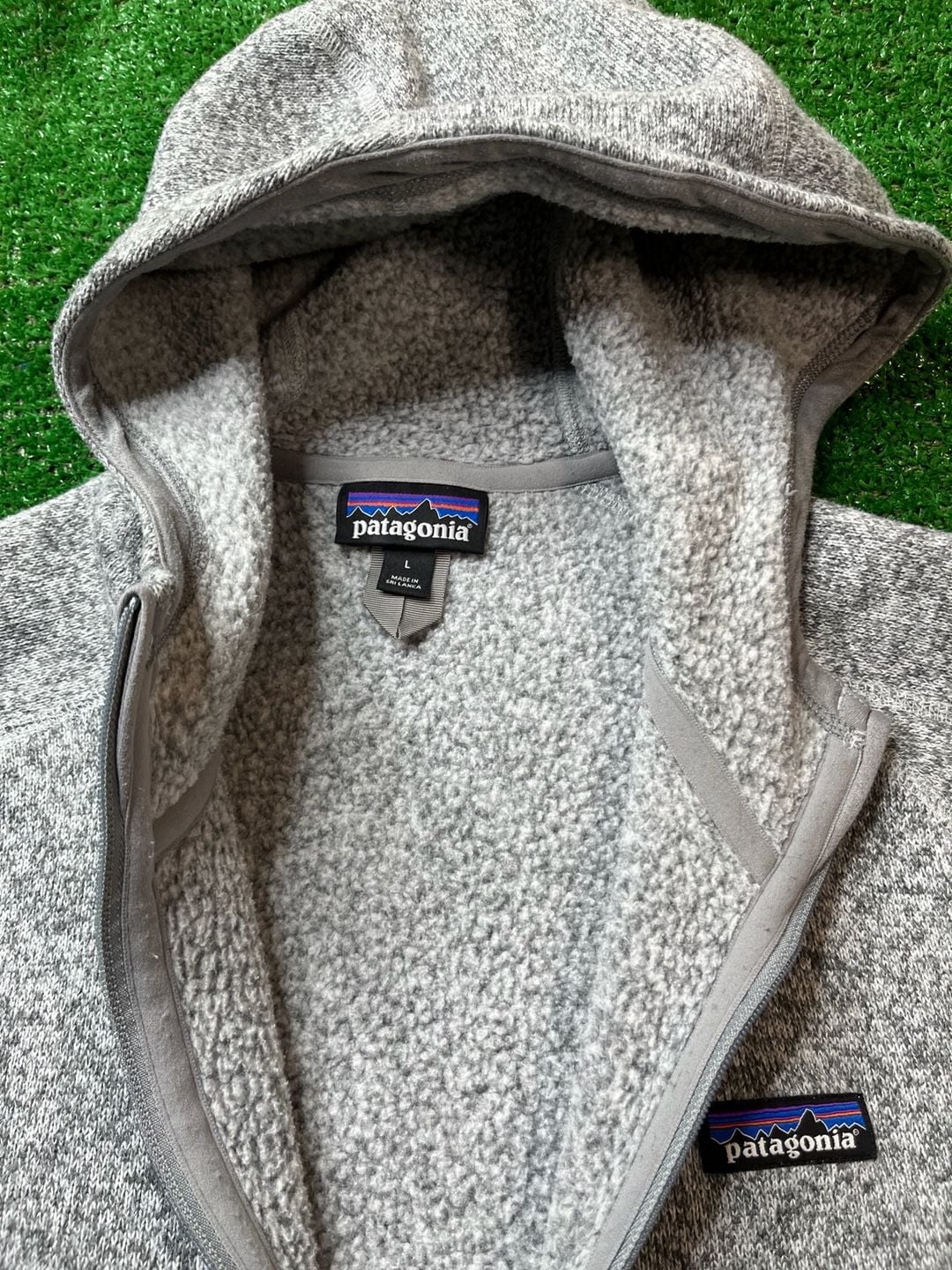 Patagonia Better Sweater Fleece Jacket Size L Gray 12