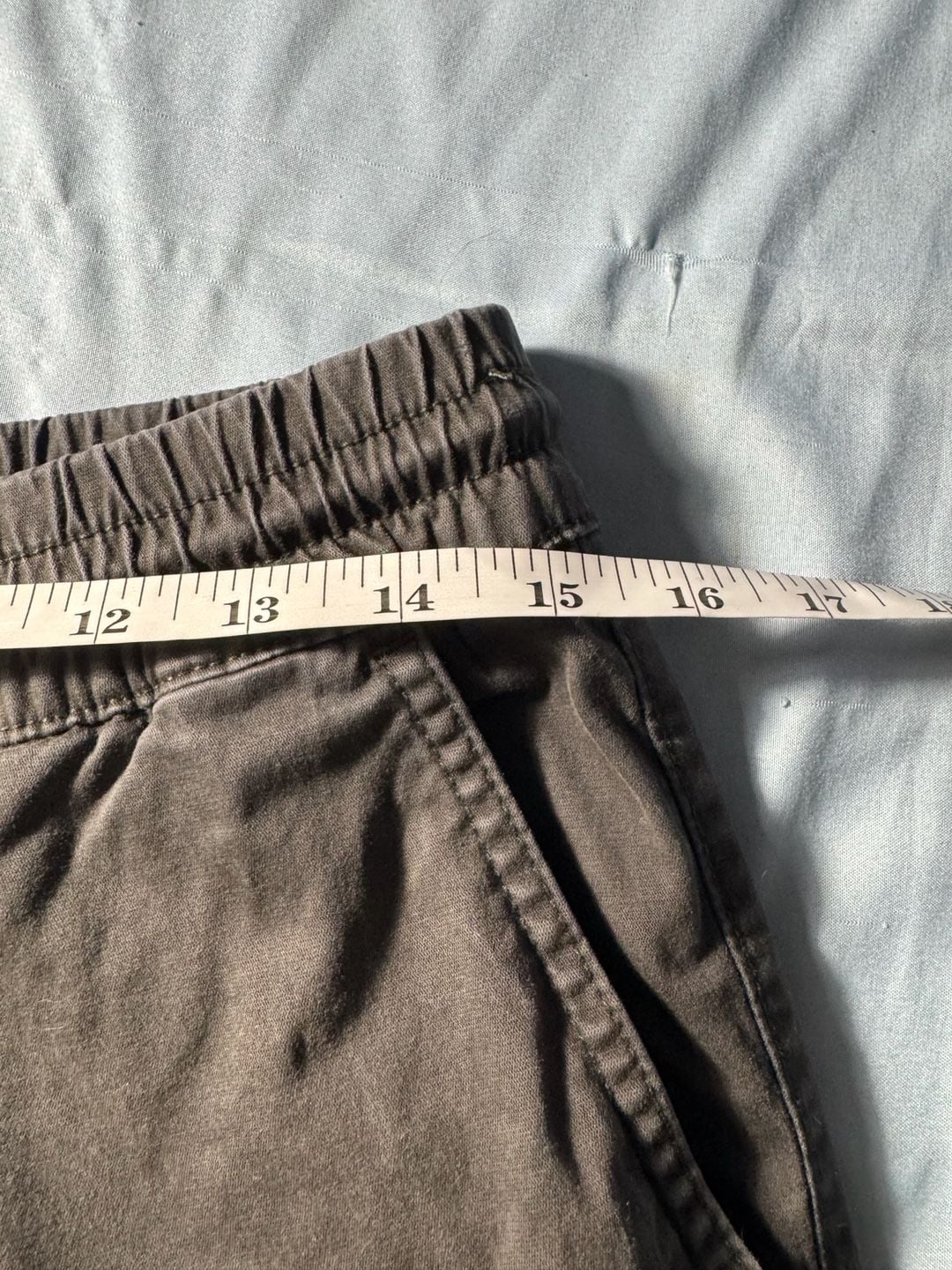 Pacsun Cargo Size M Black Drawstring Utility Pants 7