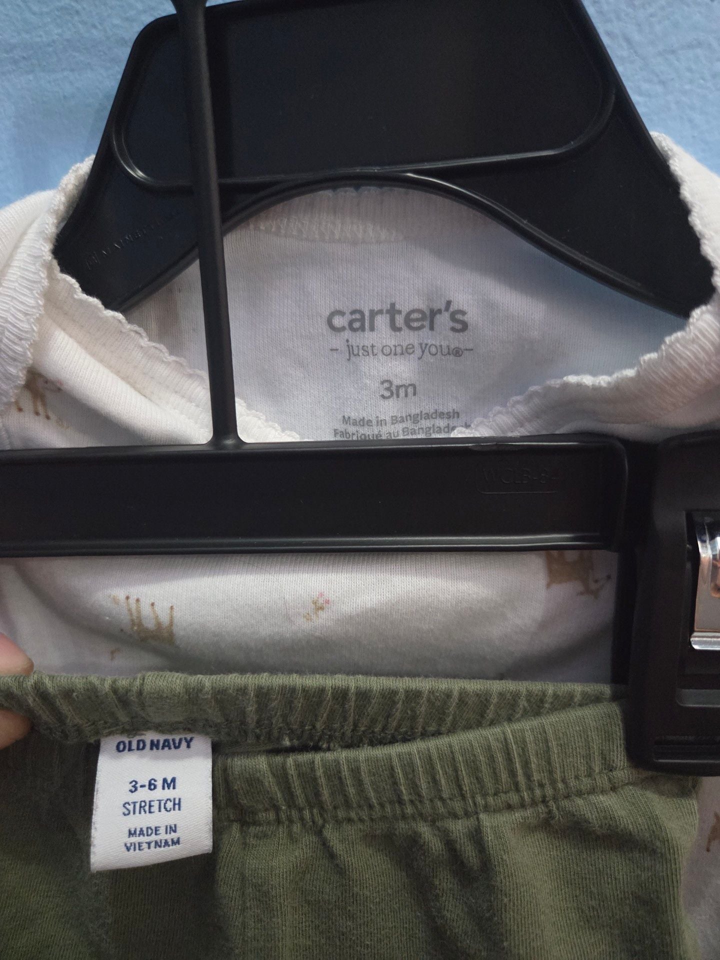 Carter's Bodysuit And Pant Set Size 3M 4