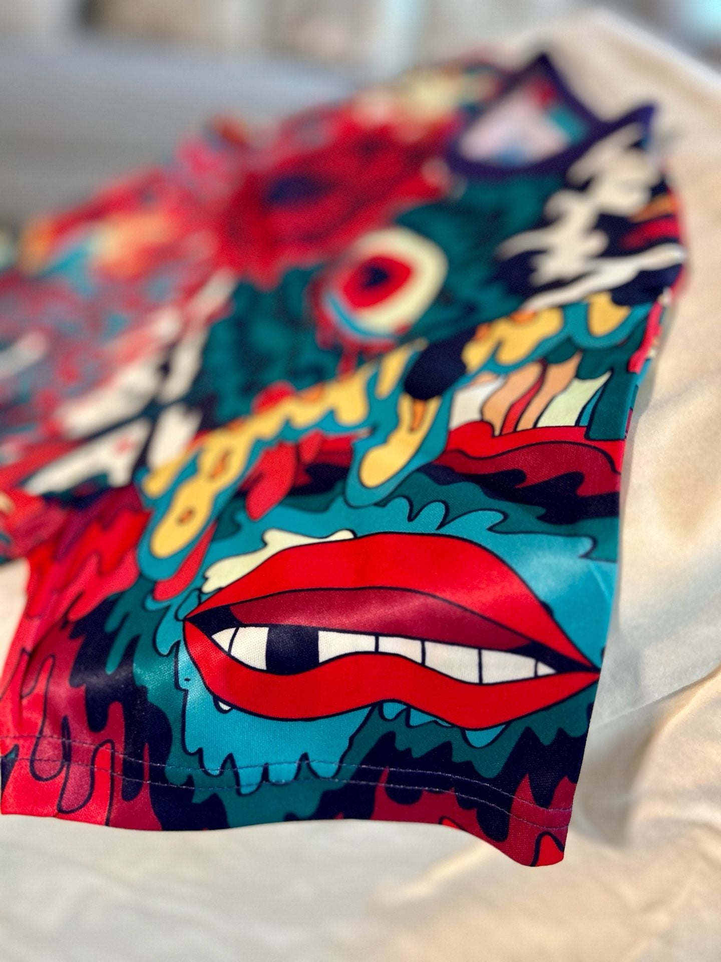 Fresh Prints of Bel-Air Psychedelic Trippy All Over Print T-Shirt Mens Medium M 7