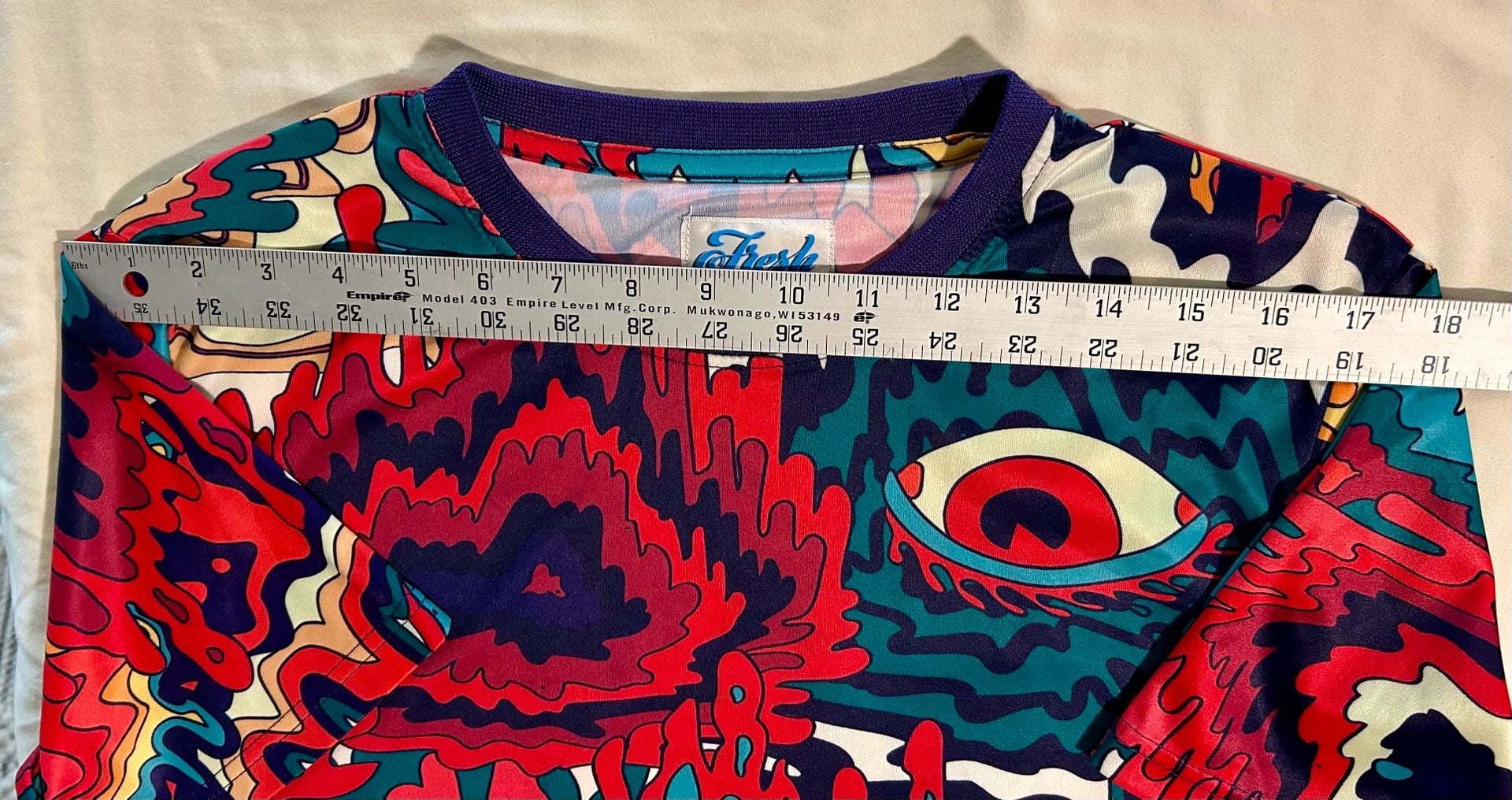 Fresh Prints of Bel-Air Psychedelic Trippy All Over Print T-Shirt Mens Medium M 10
