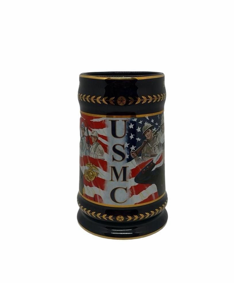 The Hamilton Collection USMC Always Faithful Stein Mug #0899 *Vintage 1990-2000 1