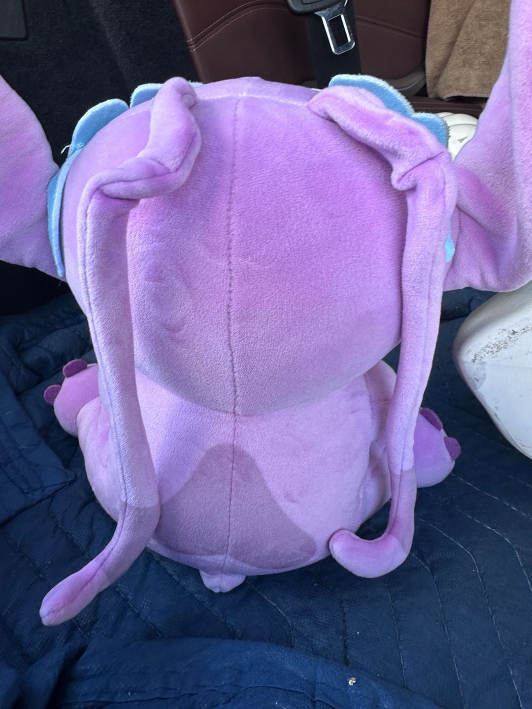 Disney Angel Plush Pink With Blue Sunglasses 3