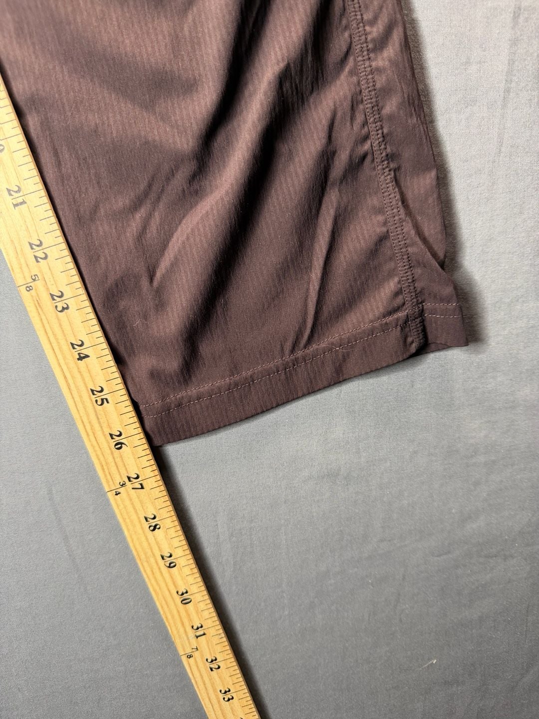 Lululemon Women's Size 0 Brown Dance Studio Mid-Rise Straight Leg Pants 7