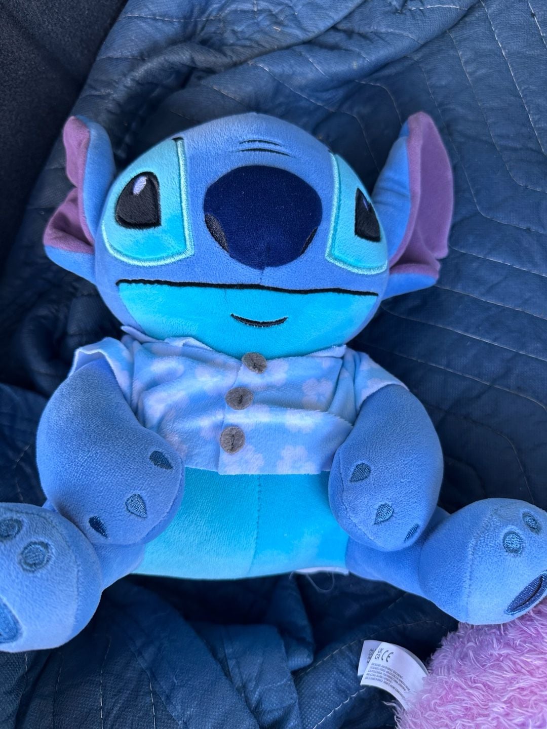Disney Lilo & Stitch Plush Stuffed Animal In Pajamas 1