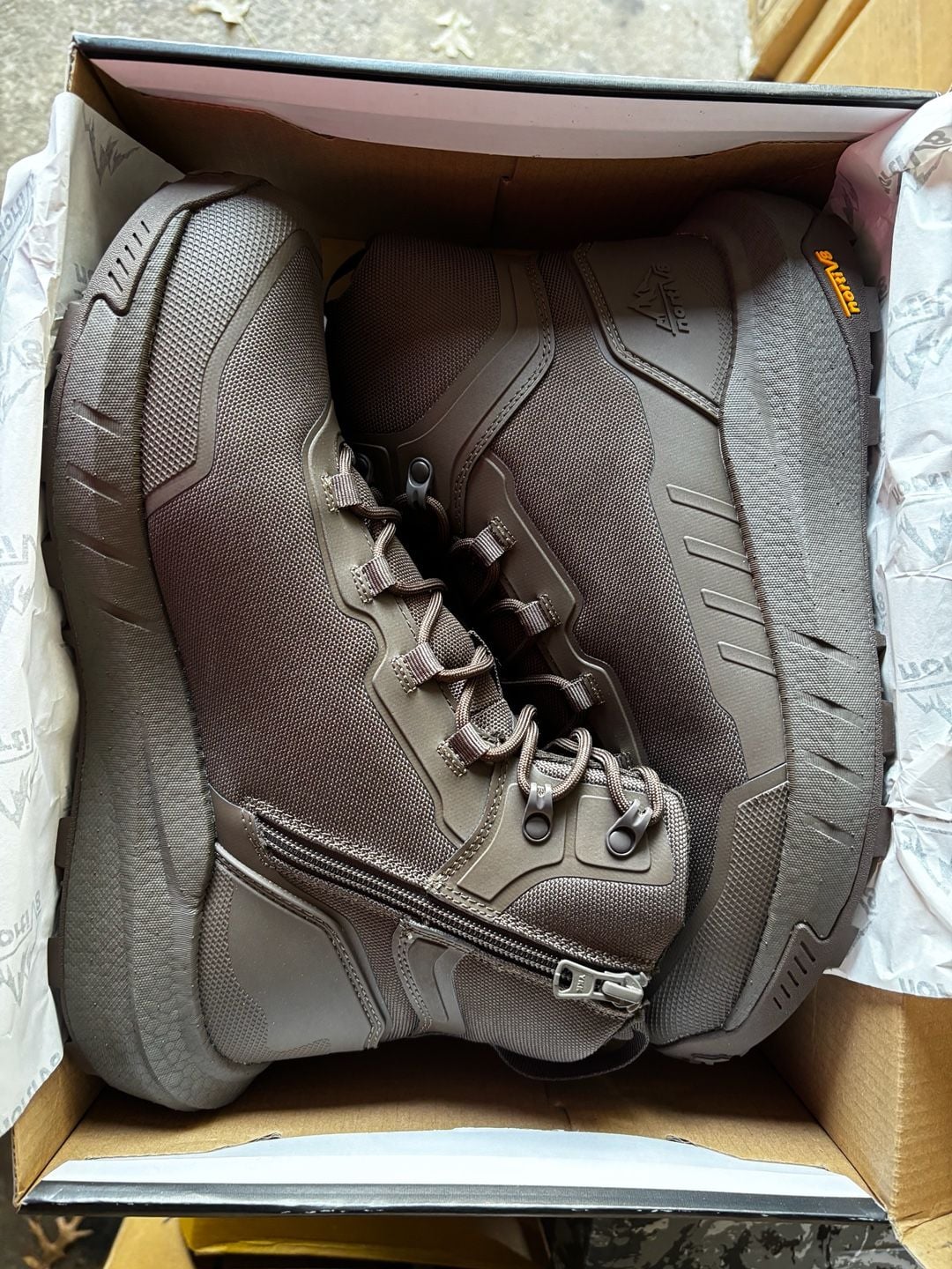 Nortiv 8 Tactical Military Boots Size 10.5 Olive 2