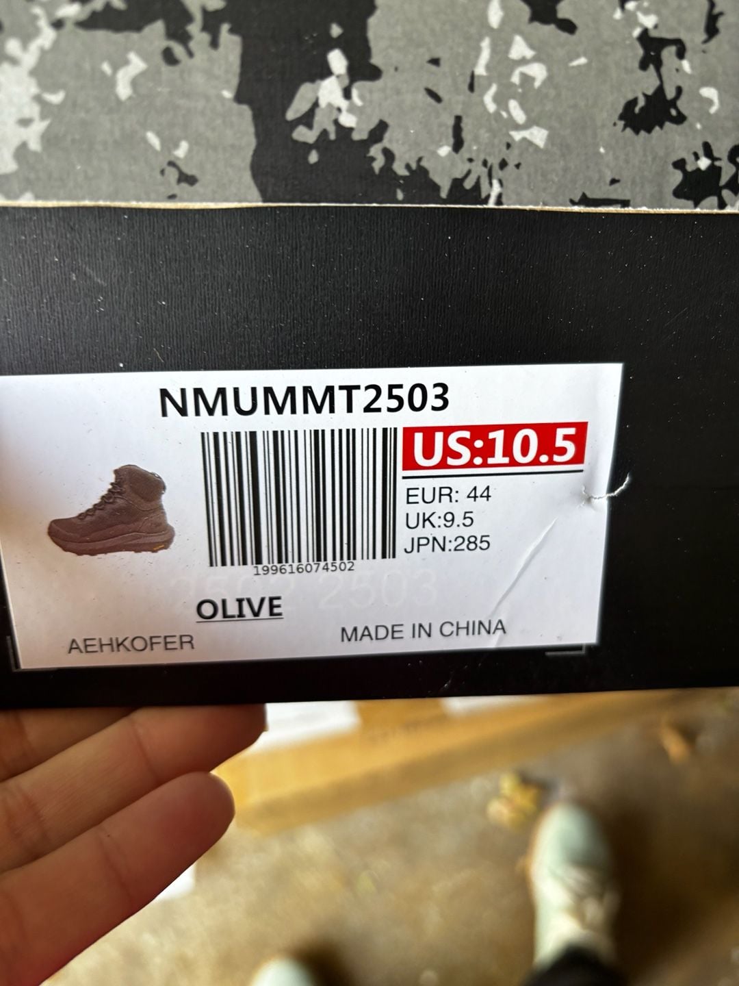 Nortiv 8 Tactical Military Boots Size 10.5 Olive 5