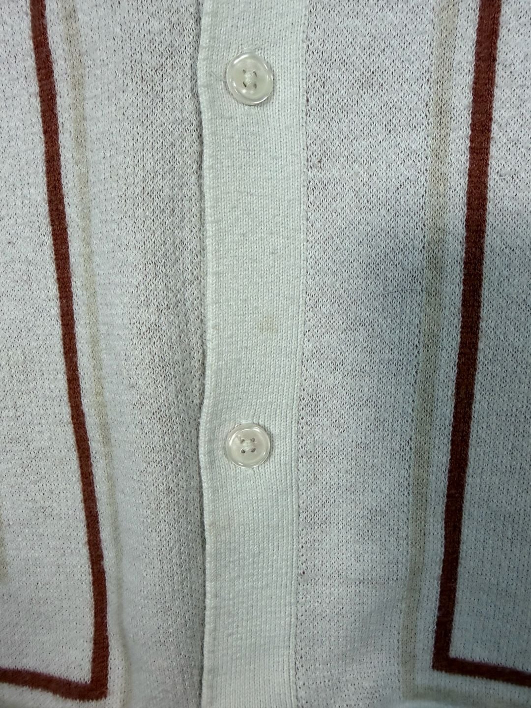 2 Abercrombie & Fitch Knit Polo Shirt Size XXL Brown Striped Short Sleeve 9