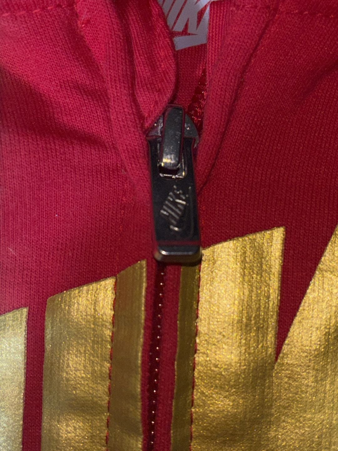 Nike Infant Boys Baby Hooded Coverall Red Gold 0-3M 7