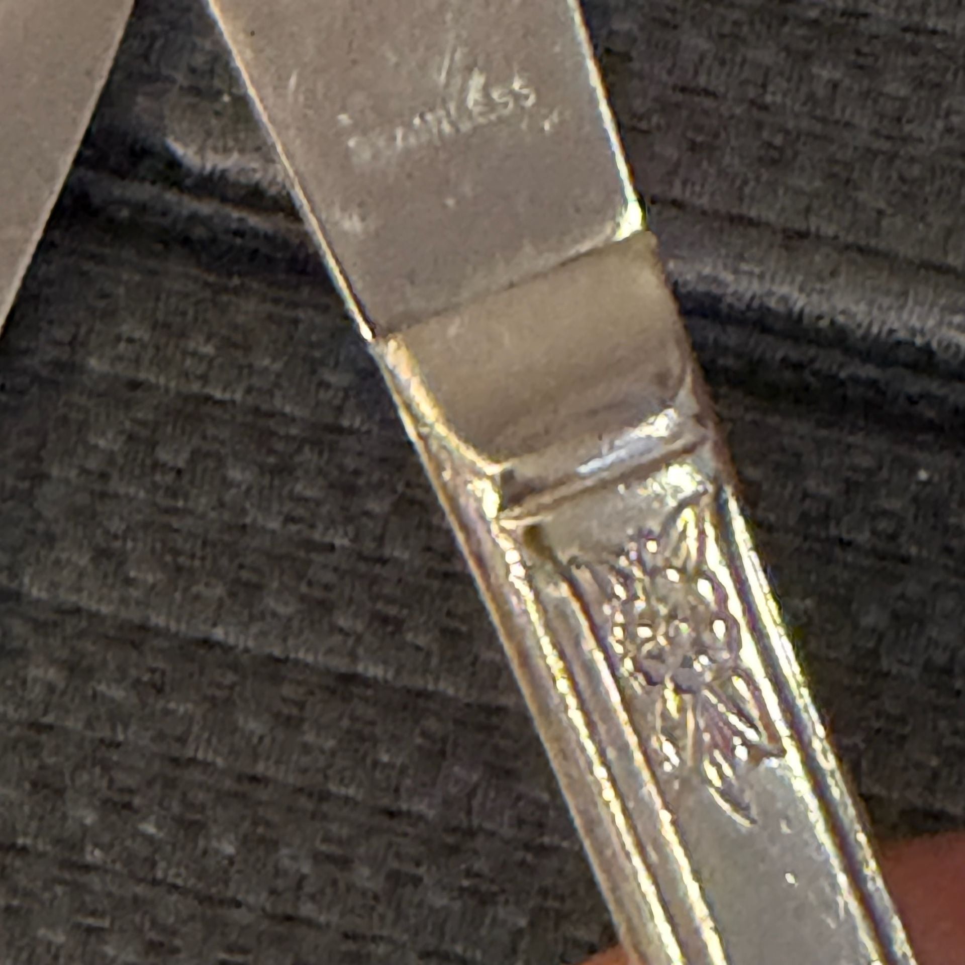 International Silver Starlight Silverplate Set of 5 Dinner Knives Flatware 7