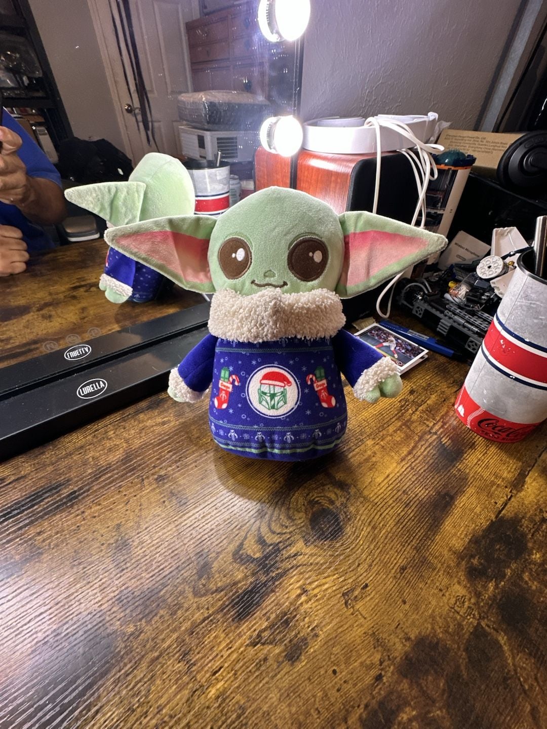 Star Wars Grogu Holiday Plush Christmas Sweater 1
