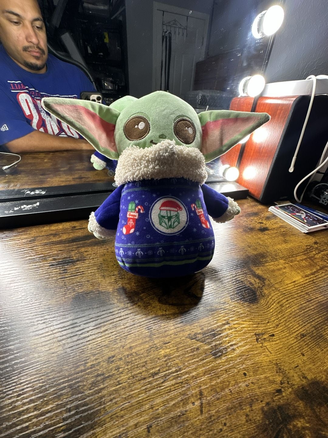 Star Wars Grogu Holiday Plush Christmas Sweater 2