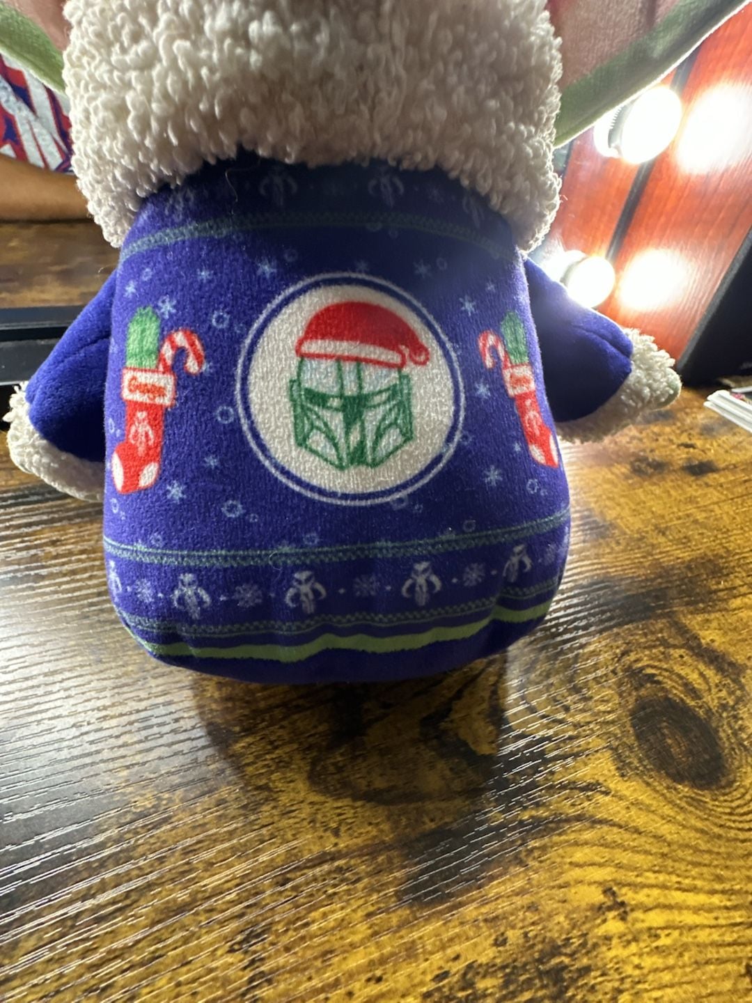 Star Wars Grogu Holiday Plush Christmas Sweater 3