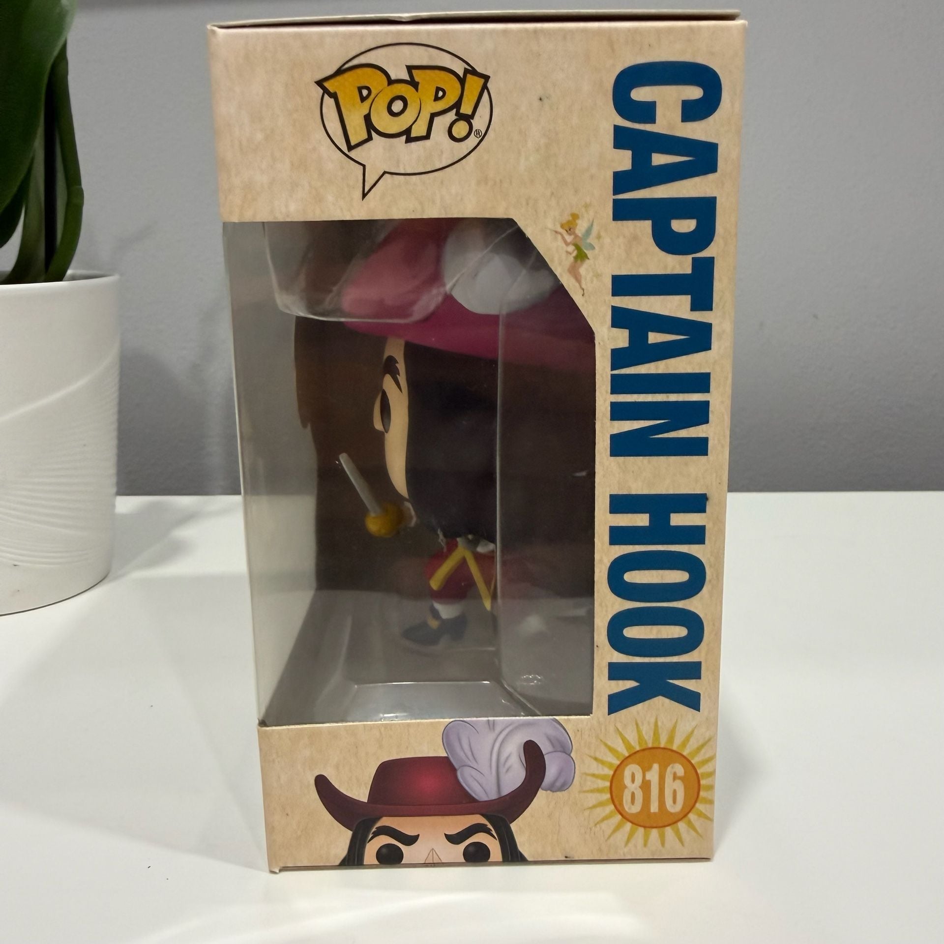Funko Pop Disneyland 65th Anniversary Captain Hook 816 Vinyl Figure 2
